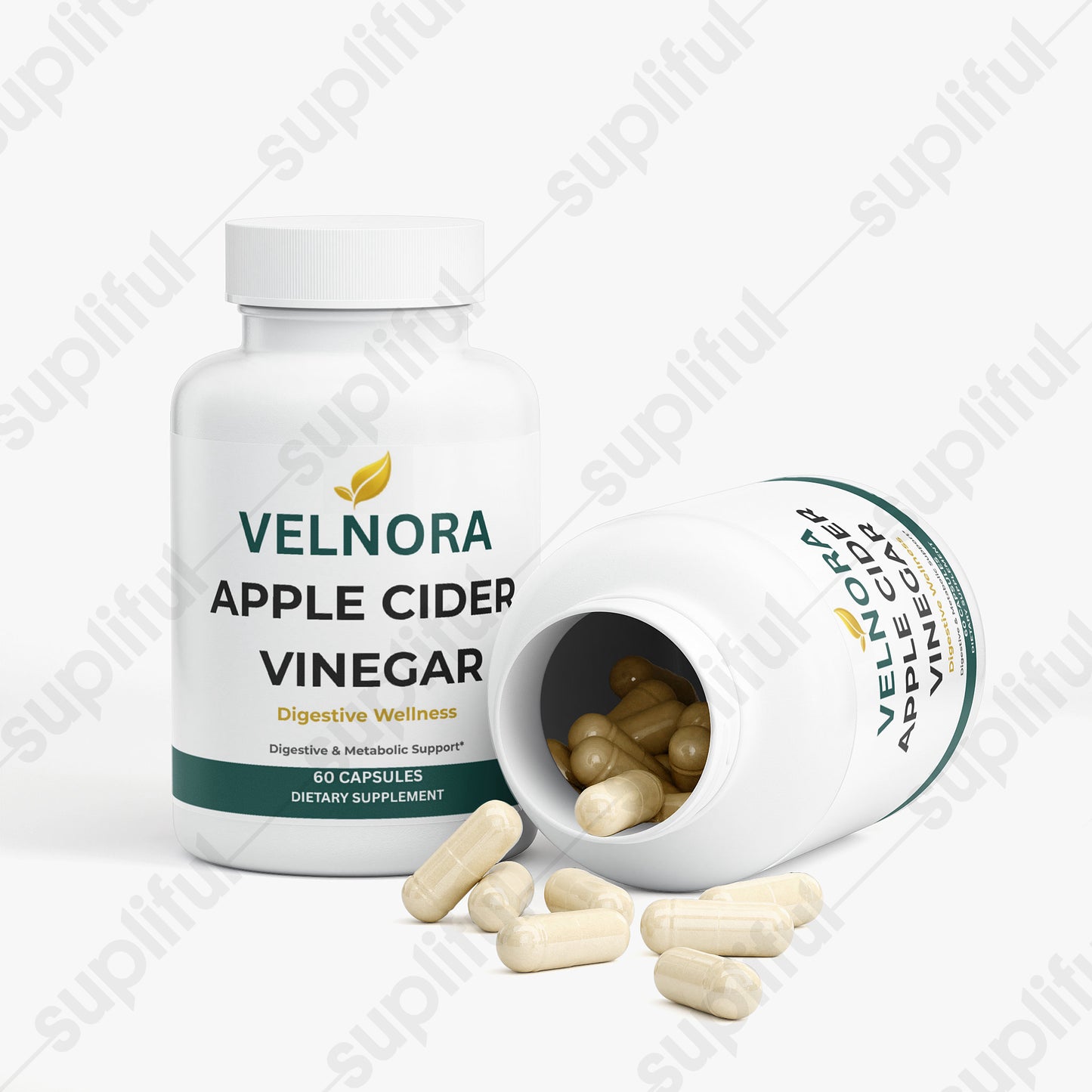 VELNORA Apple Cider Vinegar | Digestive & Weight Management Support