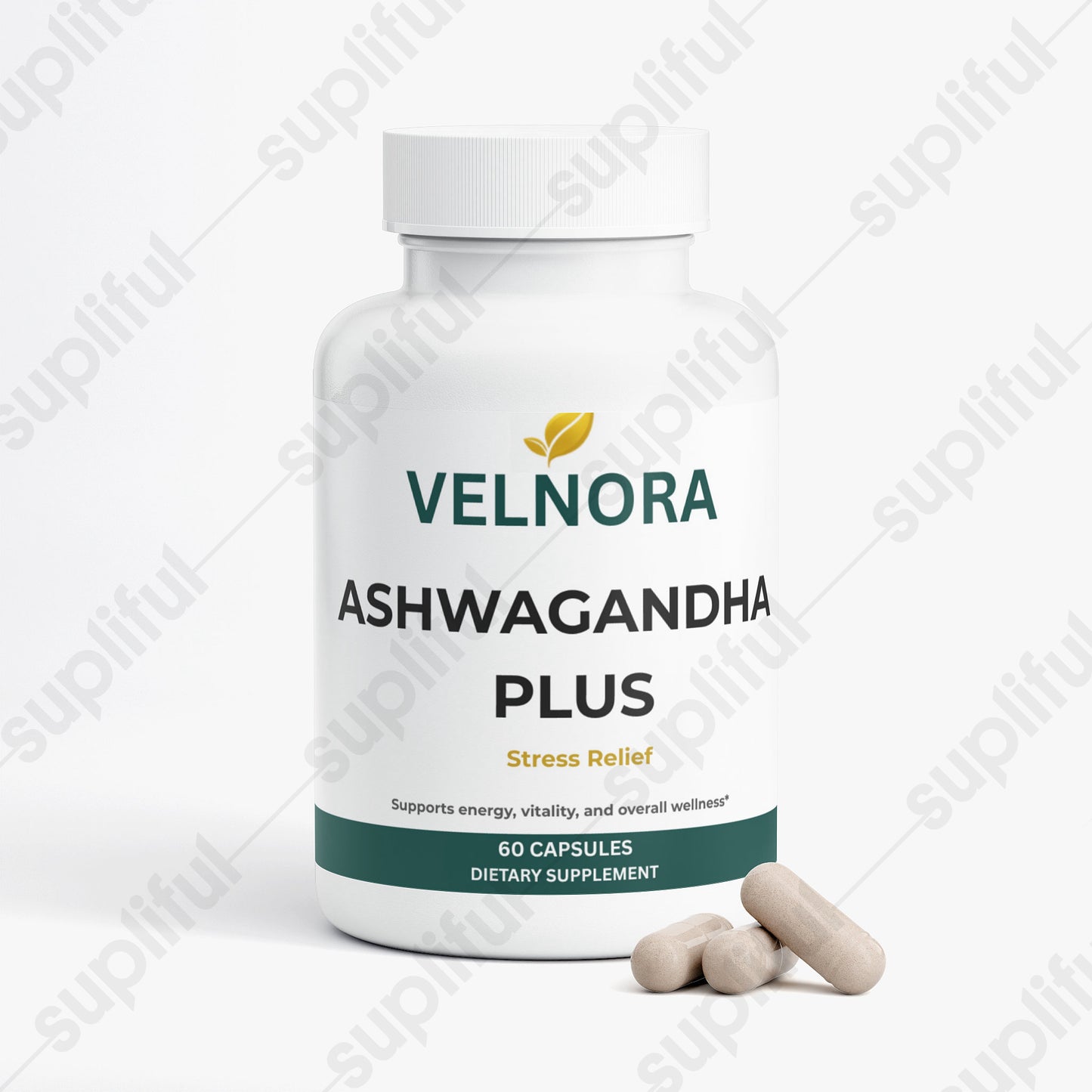 VELNORA Ashwagandha Plus | Stress & Mood Support