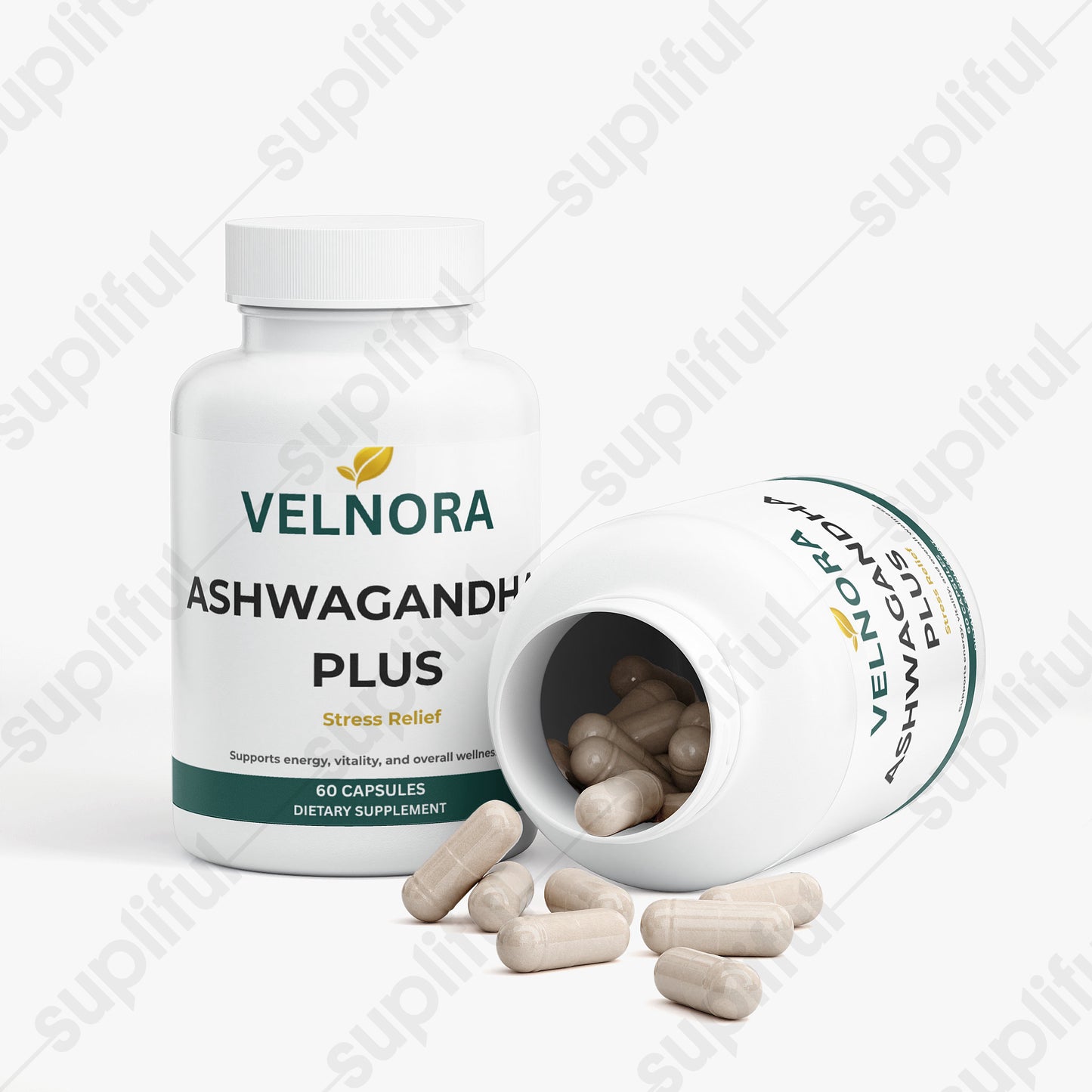 VELNORA Ashwagandha Plus | Stress & Mood Support